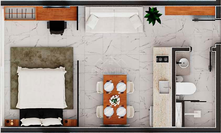 Apartamento à venda com 1 quarto, 31m² - Foto 17