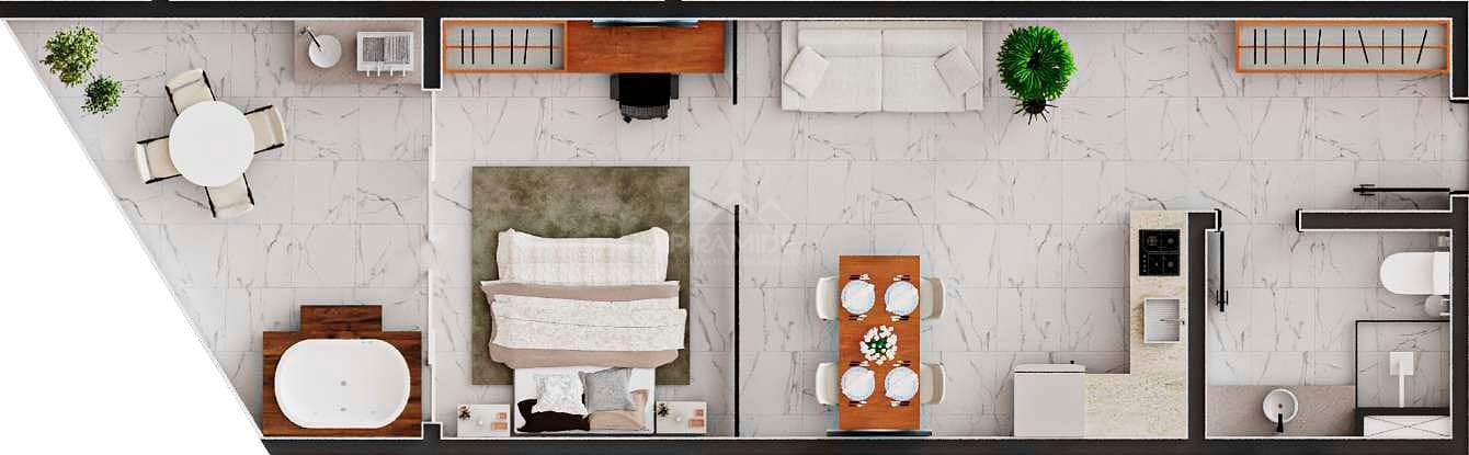 Apartamento à venda com 1 quarto, 31m² - Foto 20