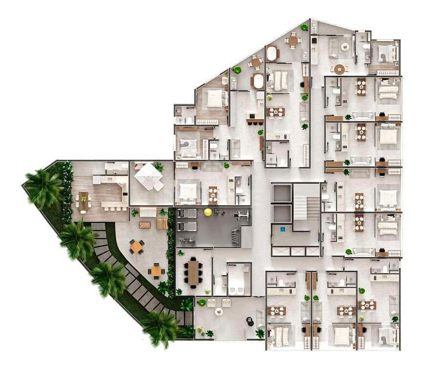 Apartamento à venda com 1 quarto, 31m² - Foto 22
