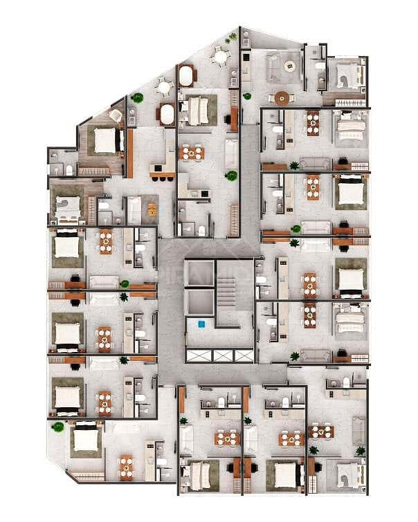 Apartamento à venda com 1 quarto, 31m² - Foto 9