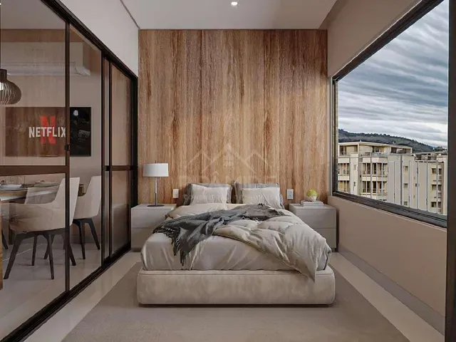 Studio 1 quarto e 1 banheiro, à venda, no bairro Funcionários em Poços de Caldas