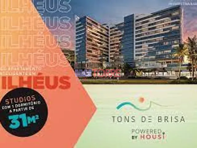 Studio 1 quarto e 1 banheiro, à venda, no bairro Jardim Atlântico em Ilhéus
