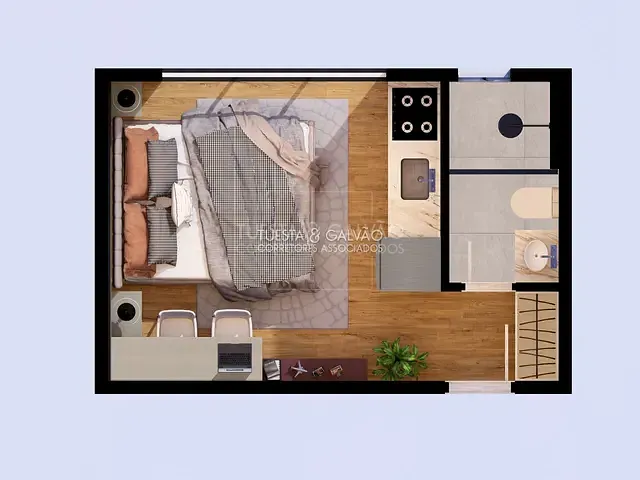 Apartamento à venda, no bairro Água Verde em Curitiba