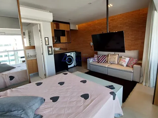Apartamento com 34m² 1 quarto e 1 banheiro, para alugar, no bairro Pinheiros em São Paulo