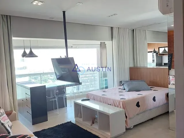 Apartamento com 34m² 1 quarto e 1 banheiro, para alugar, no bairro Pinheiros em São Paulo