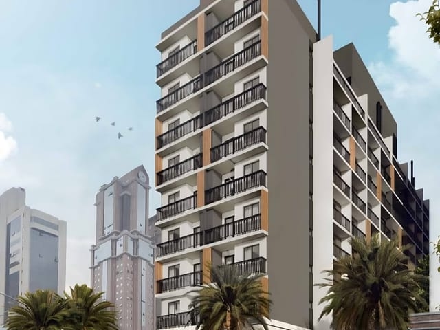 Studio com 23m² 1 quarto e 1 banheiro, à venda, no bairro Centro em Curitiba