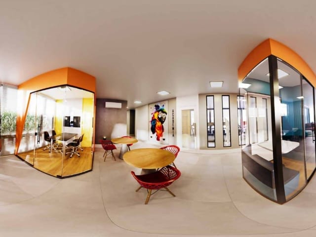 Studio com 23m² 1 quarto e 1 banheiro, à venda, no bairro Centro em Curitiba