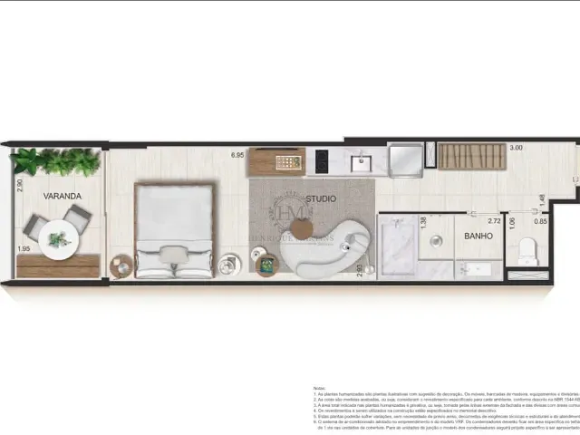 Studio 1 quarto e 1 banheiro, à venda, no bairro Ipanema em Rio de Janeiro