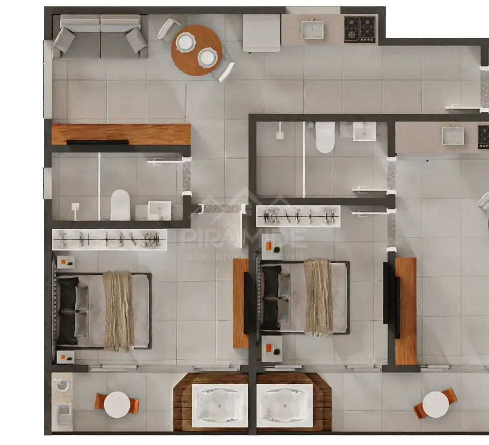 Apartamento, 1 quarto, 35 m² - Foto 31