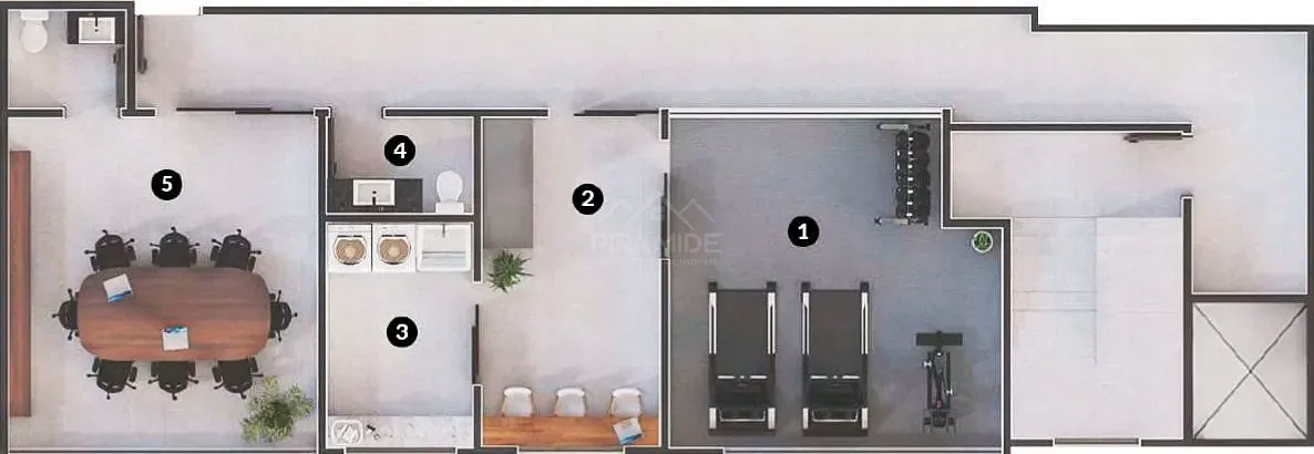 Apartamento, 1 quarto, 35 m² - Foto 33