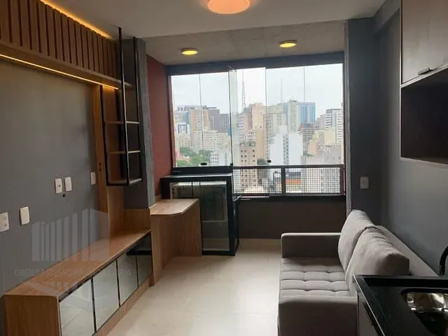 Studio 1 quarto e 1 banheiro, para alugar, no bairro Consolação em São Paulo