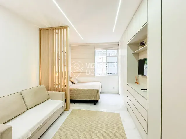 Studio 1 quarto e 1 banheiro, à venda, no bairro Leme em Rio de Janeiro