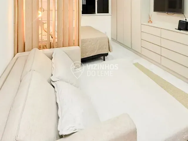 Studio 1 quarto e 1 banheiro, à venda, no bairro Leme em Rio de Janeiro