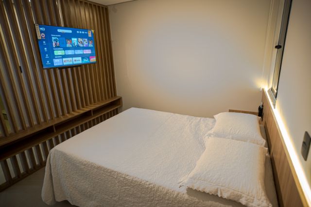 Foto do Studio - Studio moderno mobiliado e decorado com varanda para Locação, Caminho das Árvores, Salvador, BA | AMBITUS IMÓVEIS