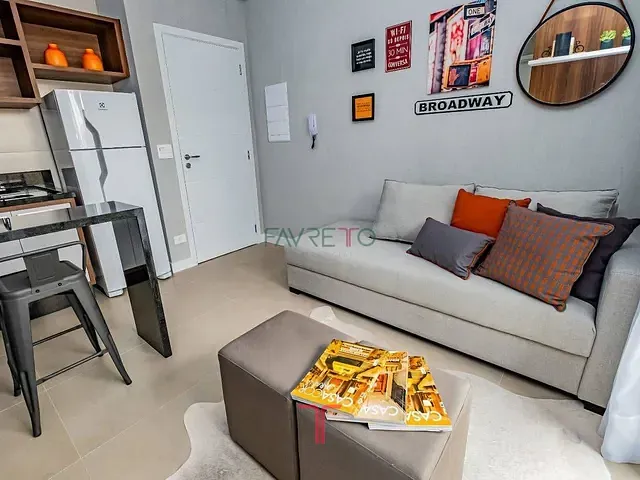 Studio com 36m² 1 quarto e 1 banheiro, à venda, no bairro Portão em Curitiba