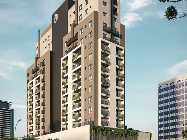 Studio 1 quarto e 1 banheiro, à venda, no bairro Vila Izabel em Curitiba