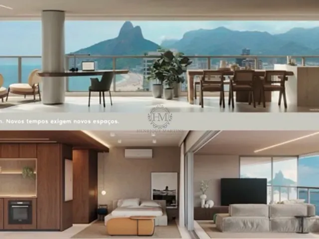 Studio com 84m² 1 quarto e 1 banheiro, à venda, no bairro Ipanema em Rio de Janeiro