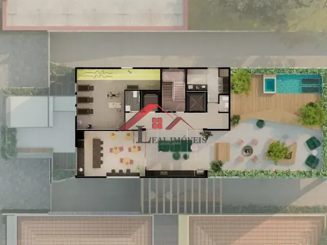 Studio com 36m² 1 quarto e 1 banheiro, à venda, no bairro Centro em São Caetano do Sul