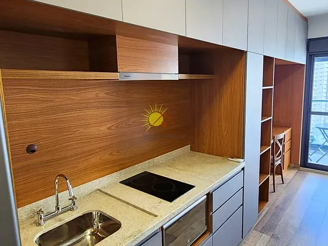 Studio 1 quarto e 1 banheiro, para alugar, no bairro Brooklin em São Paulo