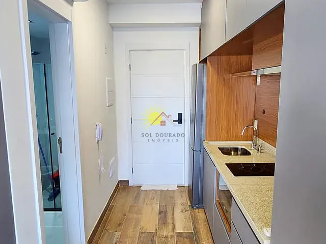 Studio 1 quarto e 1 banheiro, para alugar, no bairro Brooklin em São Paulo