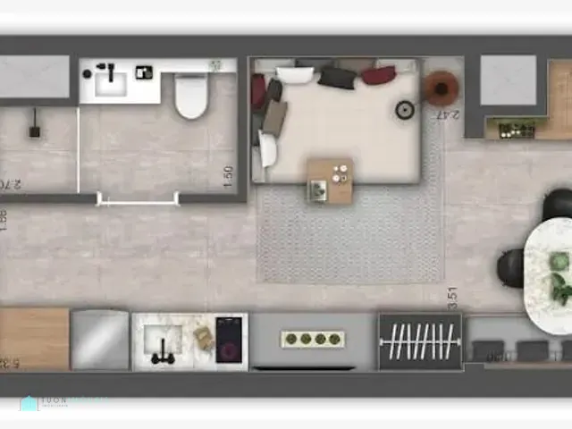 Studio com 26m² 1 quarto e 1 banheiro, à venda, no bairro Vila Primavera em São Paulo