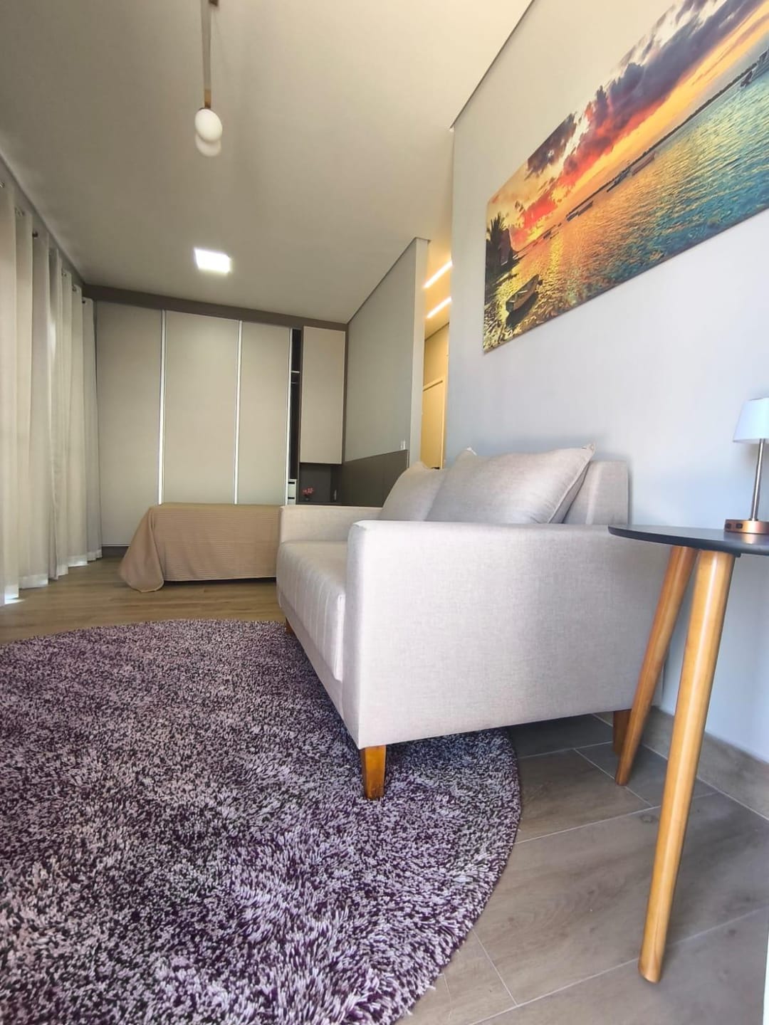 Perspectiva do Studio - BELÍSSIMO STUDIO GARDEN TOTALMENTE MOBILIADO À VENDA, Localização Privilegiada na Vila Galvão, Guarulhos, SP | Antony & Porto Consultoria Imobiliária