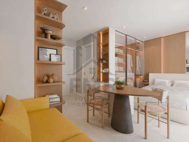 Studio com 25m² 1 quarto e 1 banheiro, à venda, no bairro Campina do Siqueira em Curitiba