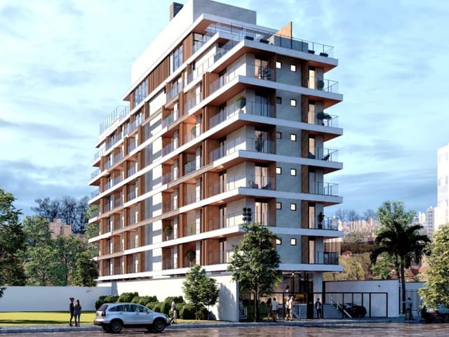 Studio 1 quarto e 1 banheiro, à venda, no bairro Alto da Rua XV em Curitiba