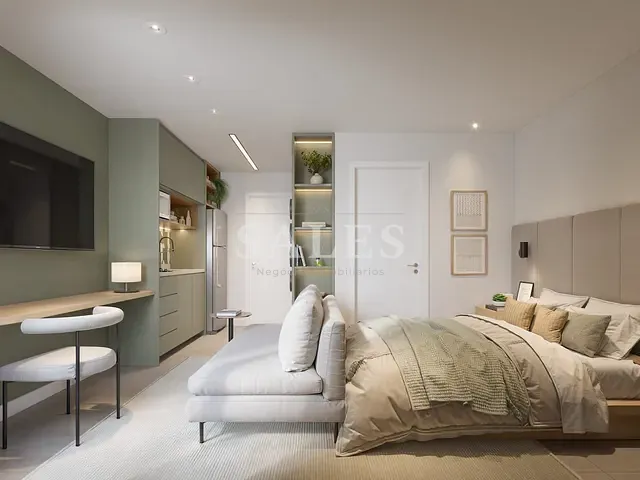 Studio com 27m² 1 quarto e 1 banheiro, à venda, no bairro São Pedro em Juiz de Fora