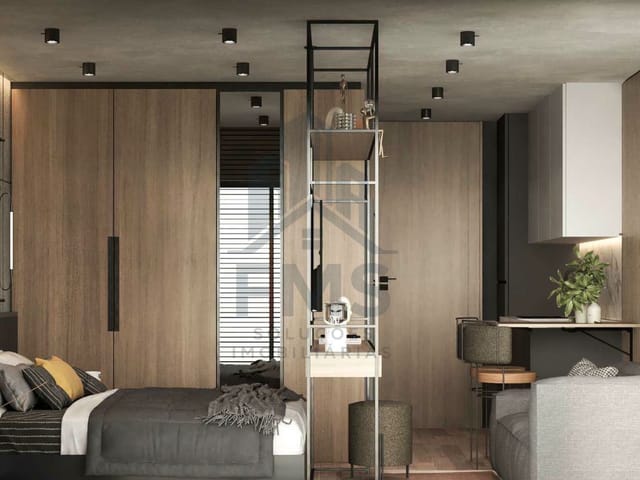 Studio com 32m² 1 quarto e 1 banheiro, à venda, no bairro Mercês em Curitiba