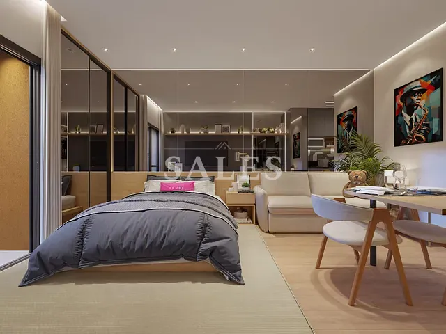 Studio com 27m² 1 quarto e 1 banheiro, à venda, no bairro Centro em Juiz de Fora