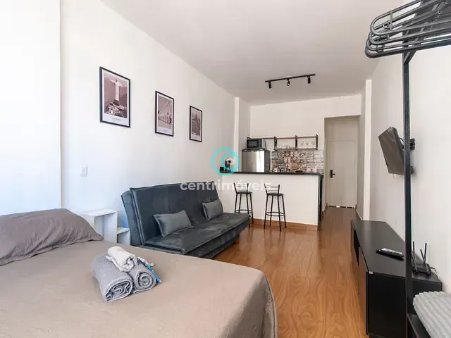 Studio com 29m² 1 quarto e 1 banheiro, à venda, no bairro Centro em Rio de Janeiro