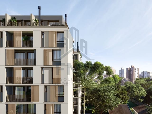Studio com 32m² 1 quarto e 1 banheiro, à venda, no bairro Mercês em Curitiba