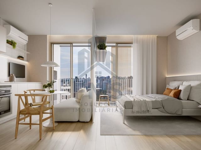 Studio com 32m² 1 quarto e 1 banheiro, à venda, no bairro Mercês em Curitiba