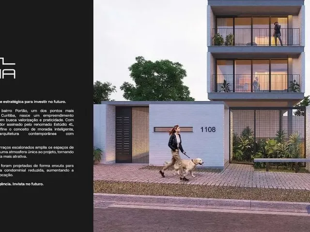 Studio à venda, no bairro Portão em Curitiba