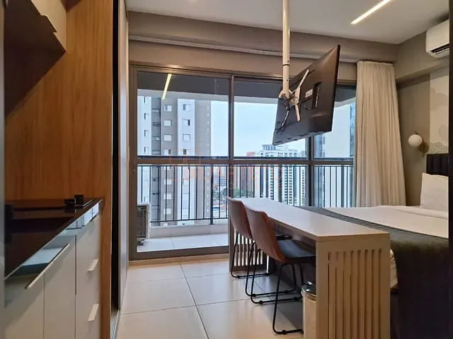 Studio 1 quarto e 1 banheiro, à venda, no bairro Indianópolis em São Paulo