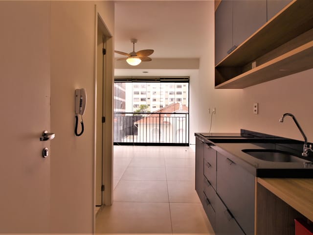 Studio com 37m² 1 quarto e 1 banheiro, à venda, no bairro Consolação em São Paulo