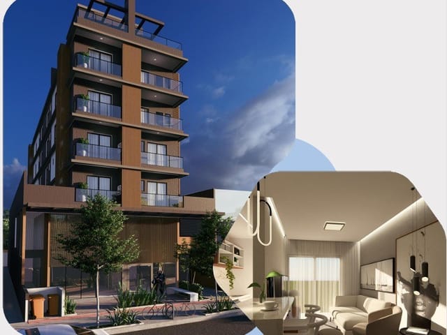 Studio com 35m² 1 quarto e 1 banheiro, à venda, no bairro Canasvieiras em Florianópolis