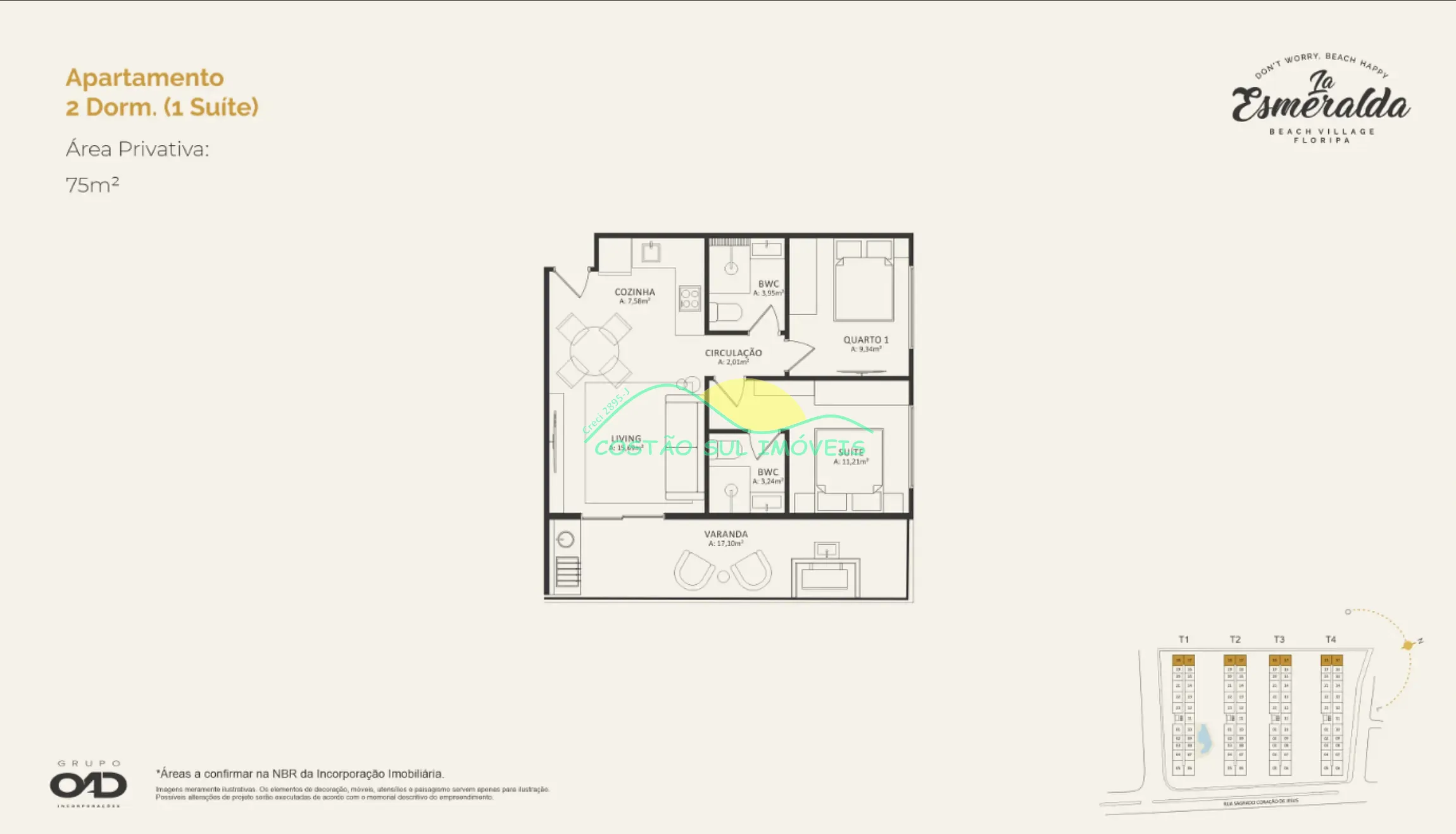 Apartamento, 1 quarto, 45 m² - Foto 38