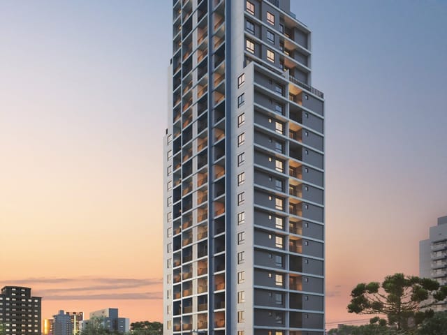 Studio com 31m² 1 quarto e 1 banheiro, à venda, no bairro Novo Mundo em Curitiba