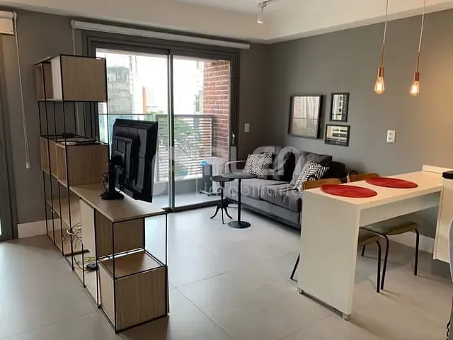 Studio 1 quarto e 1 banheiro, para alugar, no bairro Jardim Paulista em São Paulo