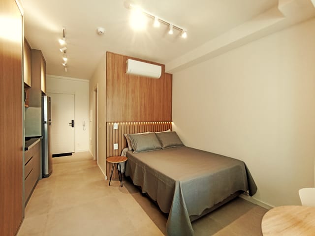 Studio com 28m² 1 quarto e 1 banheiro, à venda ou para alugar, no bairro Vila Clementino em São Paulo