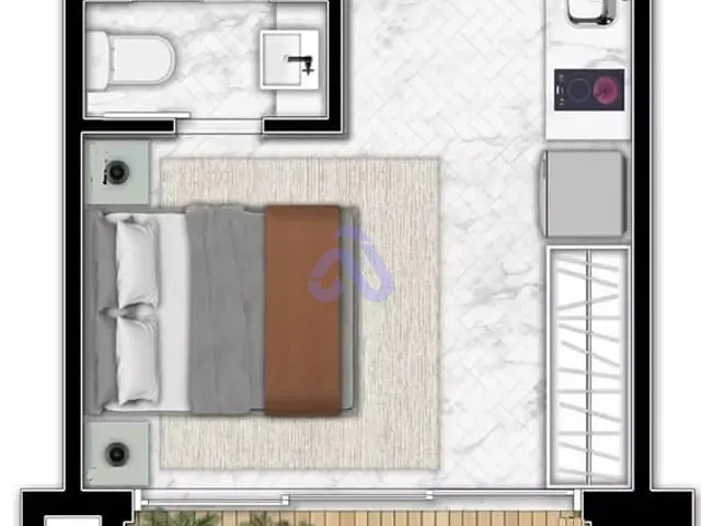 Studio à venda, no bairro Itaim Bibi em São Paulo