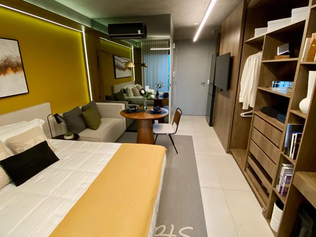 Studio com 24m² 1 quarto e 1 banheiro, à venda, no bairro Pinheiros em São Paulo