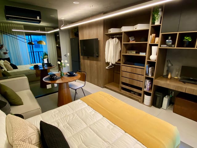 Studio com 24m² 1 quarto e 1 banheiro, à venda, no bairro Pinheiros em São Paulo