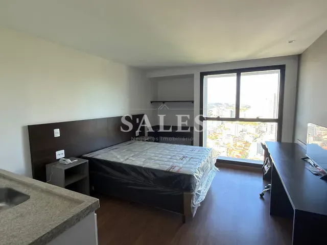 Studio com 24m² 1 quarto e 1 banheiro, à venda ou para alugar, no bairro Cascatinha em Juiz de Fora