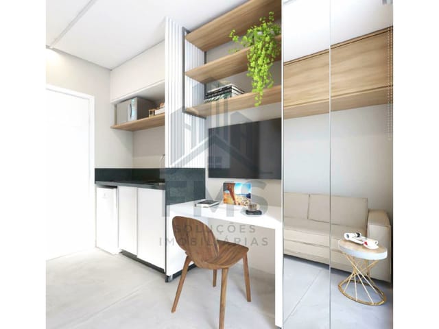 Studio 1 quarto e 1 banheiro, à venda, no bairro Campo Comprido em Curitiba