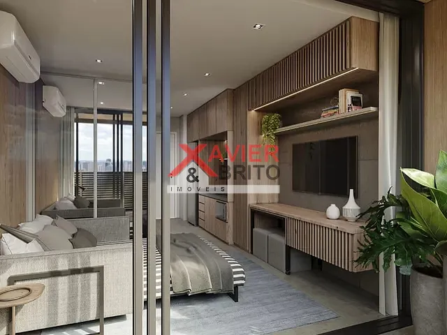 Studio 1 quarto e 1 banheiro, à venda, no bairro Vila Regente Feijó em São Paulo