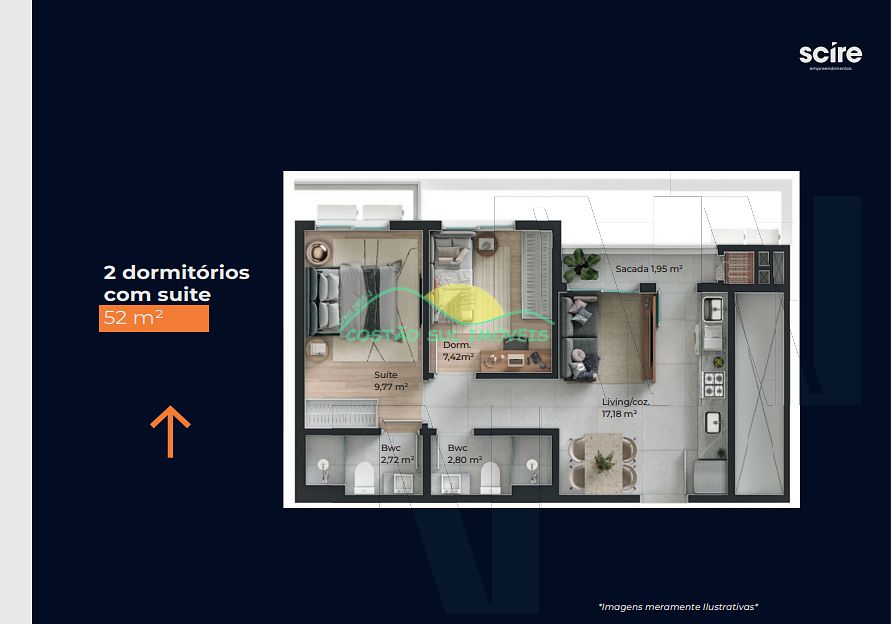 Apartamento à venda com 1 quarto, 32m² - Foto 23