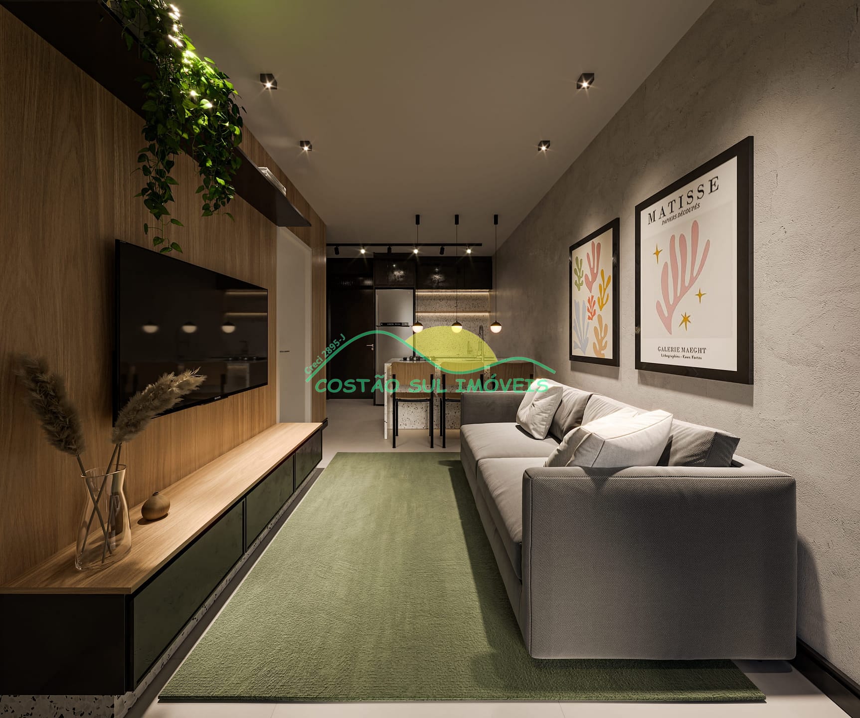 Apartamento à venda com 1 quarto, 32m² - Foto 2